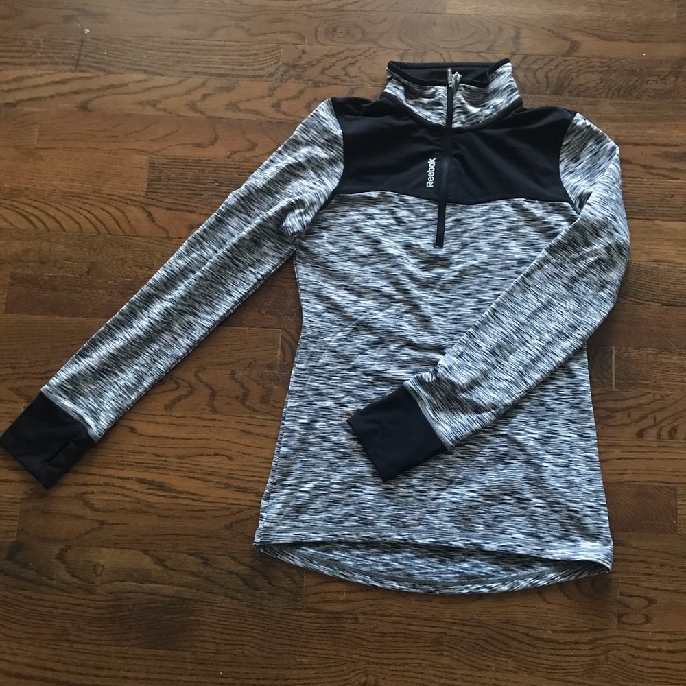 rebook quarter zip
